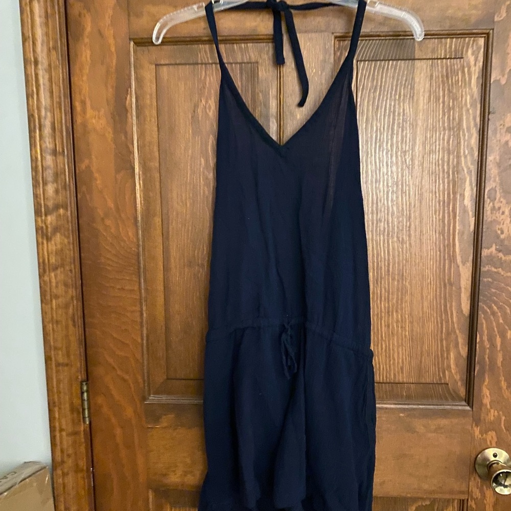J. crew - linen romper coverup -Size M